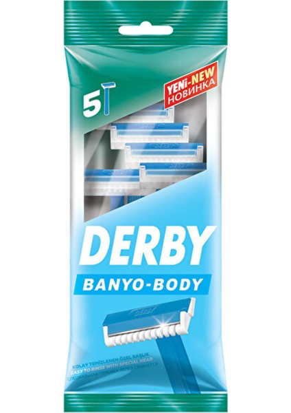 Derby Banyo 5'li Poşet Tıraş Sonrası Ürün