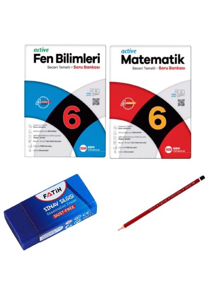 Sbm Yayıncılık 6. Sınıf Fen Bilimleri ve Matematik Kitabı