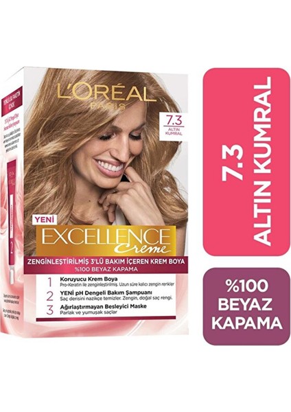 L'Oréal Paris Marka: L'oreal Paris Excellence Excellence Creme 7.3 Saç Boyası Kategori: Saç Boyası