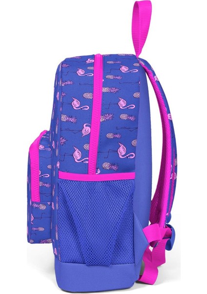 Kids Lavanta Flamingo Desenli Iki Bölmeli Ilkokul Sırt Çantası 23308 fiyatları