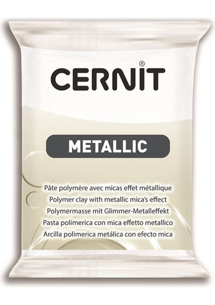 Fırınlanır Hamur Metallic Pearl White 56GR.