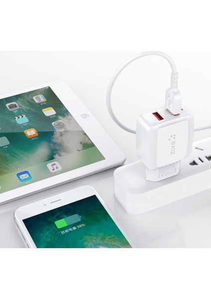 Vest Serisi V2 Type-C 2 In 1 Şarj Seti