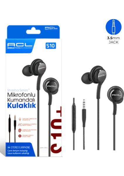 Kablolu Kulakiçi Kulaklık S10