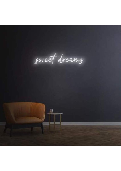 Sweet Dream Neon Duvar Yazısı Dekoratif Duvar Aydinlatmasi Gece Lambası