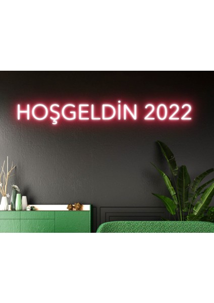 Hoşgeldin 2022 Neon LED