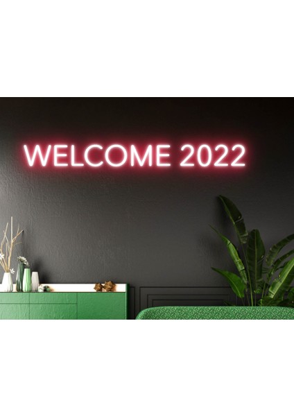 Welcome 2022 Neon LED