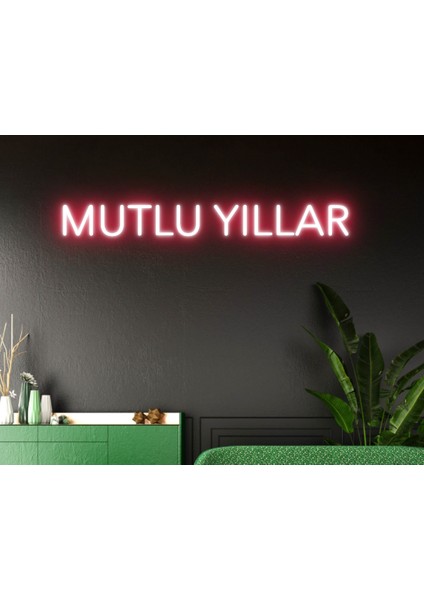Mutlu Yıllar Neon LED