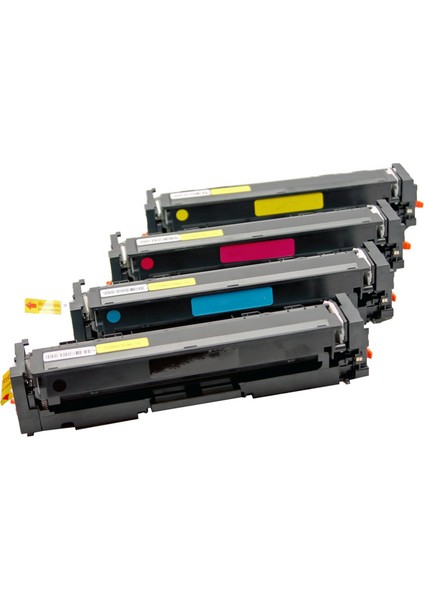 Hp CF540A Muadil Toner 4'lü Set 203A