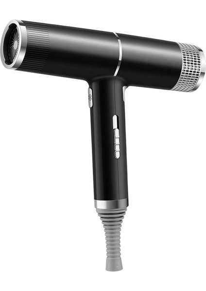 Konsantratör Difüzör Siyah ile Profesyonel Iyonik Saç Kurutma Makinesi Saç Üfleyici fırsatları