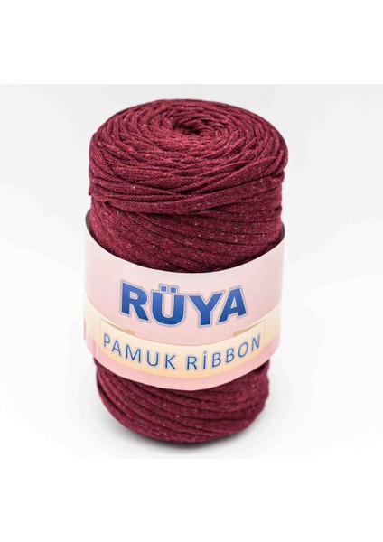 Bordo Renk Pamuk Ribbon No:1