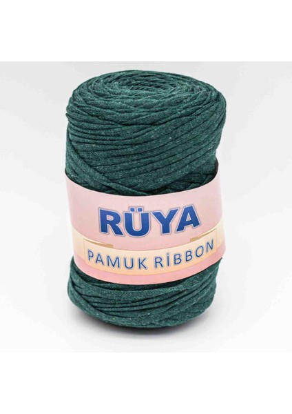 Yeşil Renk Pamuk Ribbon No:2