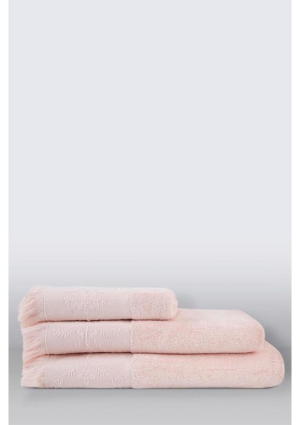 Nera Yüz Havlusu 50x90 cm Pembe