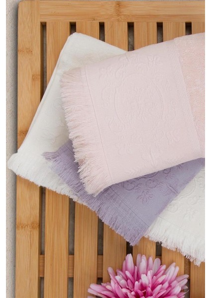 Nera Yüz Havlusu 50x90 cm Pembe fırsatları