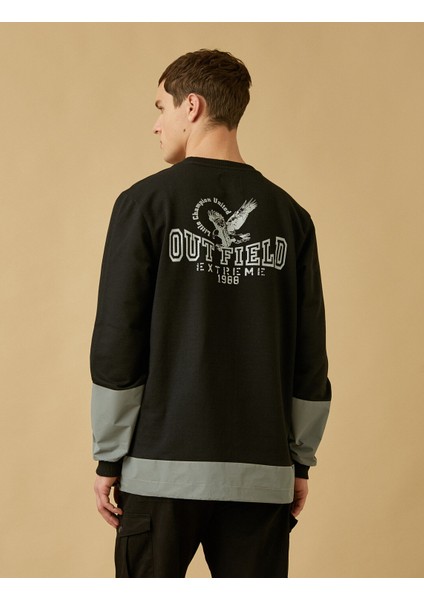 Baskılı Sweatshirt