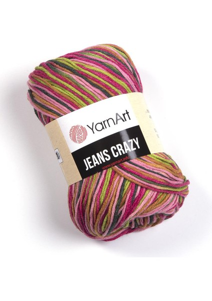JEANS CRAZY - EBRULİ EL ÖRGÜ İPİ - 7206