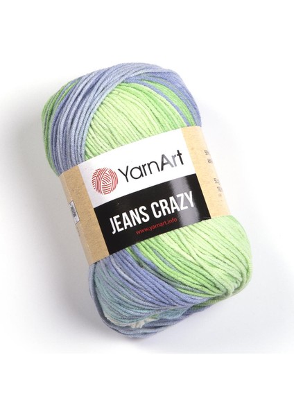 JEANS CRAZY - EBRULİ EL ÖRGÜ İPİ - 8208
