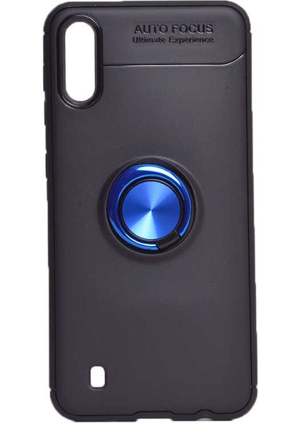 Samsung Galaxy A01 Kılıf Yüzüklü Magnetli Ravel Case