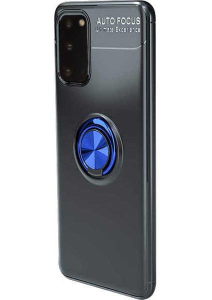 Samsung Galaxy S20 Kılıf Yüzüklü Magnetli Ravel Case