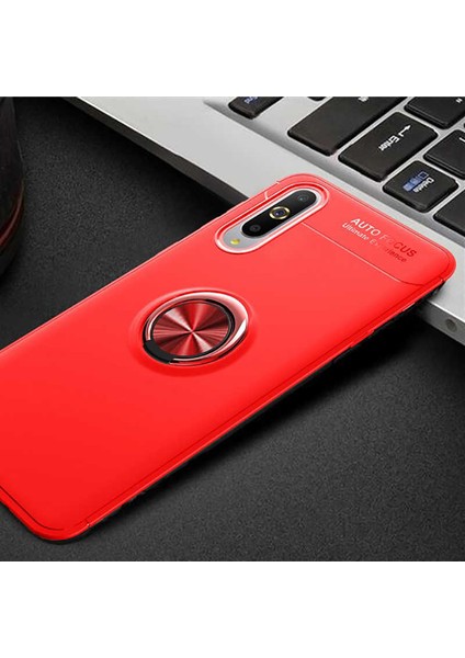 Xiaomi Mi A3 Kılıf Yüzüklü Magnetli Ravel Case