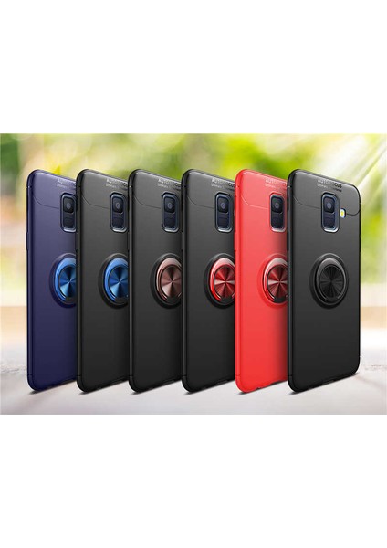 Samsung Galaxy A6 2018 Kılıf Yüzüklü Magnetli Ravel Case fiyatları