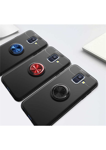 Samsung Galaxy A6 2018 Kılıf Yüzüklü Magnetli Ravel Case fırsatları