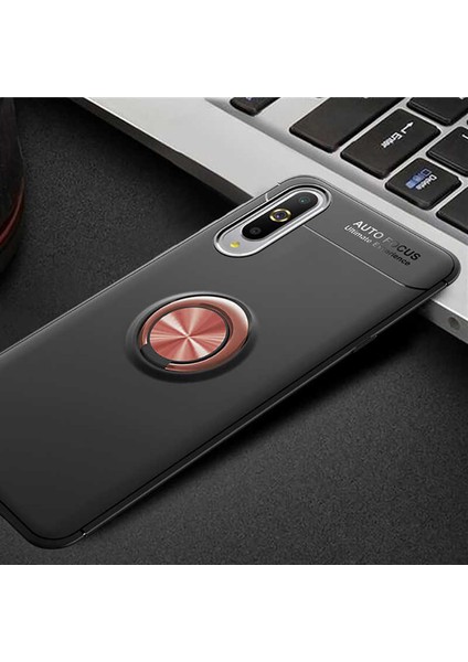 Xiaomi Mi A3 Kılıf Yüzüklü Magnetli Ravel Case