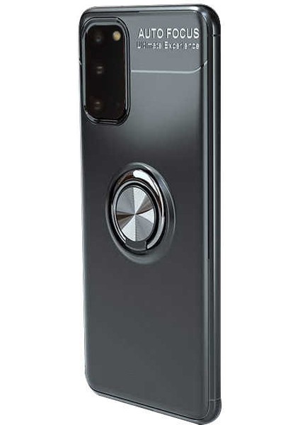 Samsung Galaxy S20 Kılıf Yüzüklü Magnetli Ravel Case