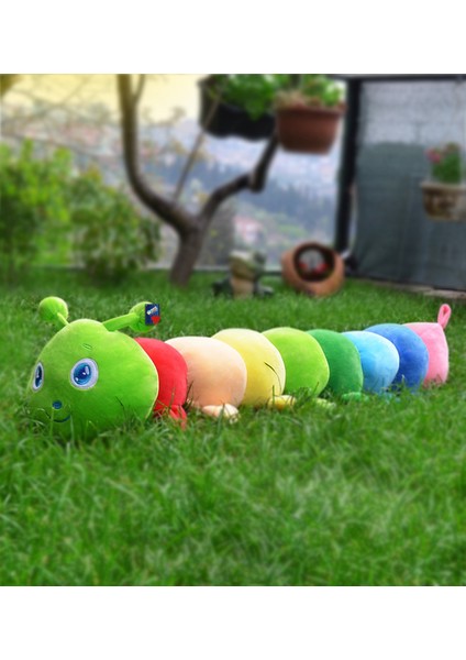 75 cm Renkli Tırtıl Yastık fiyatları