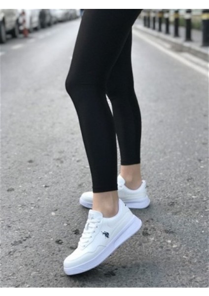 Abe Beyaz Kadın Günlük Spor Ayakkabı V3