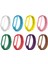 Xiaomi Mi Band 5 ve 6 Uyumlu Silikon Kordon 8'li Set 3 1