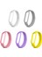 Xiaomi Mi Band 5 ve 6 Uyumlu Silikon Kordon 5'li Set 12 1