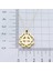 14K Altın Kalpler Yonca Kolye W4N28197Z 4
