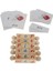 5 Lot Montessori Fonetik Iplik Mektubu Blokları ve Kartlar Çocuklar Için Stem Oyunu (Yurt Dışından) 1