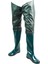 Naylon Fly Kaba Balıkçı Kalça Waders ile Botlar Wading Çorap Botları Çorap 45 (Yurt Dışından) 1