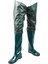Naylon Fly Kaba Balıkçı Kalça Waders ile Botlar Wading Çorap Botları Çorap 45 (Yurt Dışından) 2