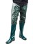 Naylon Fly Kaba Balıkçı Kalça Waders ile Botlar Wading Çorap Botları Çorap 45 (Yurt Dışından) 3