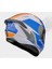 Kask mt Targo Pro Sound D4 Gloss Orange Şefaf Vizörlü 2