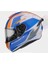 Kask mt Targo Pro Sound D4 Gloss Orange Şefaf Vizörlü 3