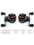 Baitcasting Reels 7.2: 1 Baitcaster Balıkçılık Reel 17.6lbs Sürükle Döküm Makaraları Sol El (Yurt Dışından) 2
