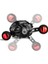 Baitcasting Reels 7.2: 1 Baitcaster Balıkçılık Reel 17.6lbs Sürükle Döküm Makaraları Sol El (Yurt Dışından) 3
