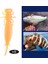 5x Balıkçılık Lures 8.9 cm Pvc Larva Solucan Grub Yemler Balık Kokusu Turuncu (Yurt Dışından) 3