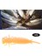 5x Balıkçılık Lures 8.9 cm Pvc Larva Solucan Grub Yemler Balık Kokusu Turuncu (Yurt Dışından) 5