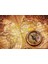 1000 Parça Eski Dünya Haritası Ve Pusula Puzzle 3