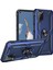 Oppo A52/A72/A92 4g Için Çift Katmanlı Ağır Askeri Sınıf Darbeye Halkalı Standlı Kılıf Mavi (Yurt Dışından) 1