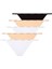 U.S. Polo Assn. 67000 Kadın 5'li Slip-Siyah&ten&beyaz&ten&beyaz 1