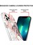 Apple iPhone 13 Pro Max Için Mermer Desenli Yumuşak Tpu Kordonlu Darbeye Dayanıklı Kılıf (Yurt Dışından) 3