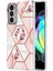 Motorola Edge 20 Için Mermer Desenli Ince Yumuşak Tpu Darbeye Dayanıklı Kılıf (Yurt Dışından) 1