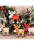 Ahşap Elk Noel Ağacı Süslemeri (Yurt Dışından) 2