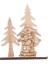 Ahşap Noel Dekorasyonu Noel Baba Elk (Yurt Dışından) 1