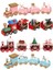 Kardan Adam Noel Baba Ahşap Tren Noel (Yurt Dışından) 2